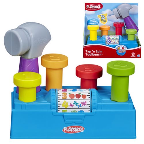 Playskool Tap ‘n Spin Toolbench Toy